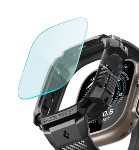 Apple Watch Ultra 4/3/2/1 (49mm) Case Rugged Armor Pro (w.Glass) Matte Black