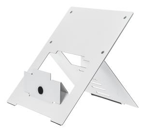 Riser Laptop Stand Flexible/ Adjustable White