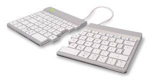 Split Break Ergonomic - Keyboard - Wireless - White - Qwertzu German