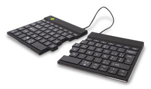 Split Break Ergonomic - Keyboard - Wireless - Black - Azerty Belgian