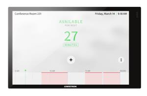 Tss-770-b-s Room Scheduling Touch Screen 7in Black Smooth